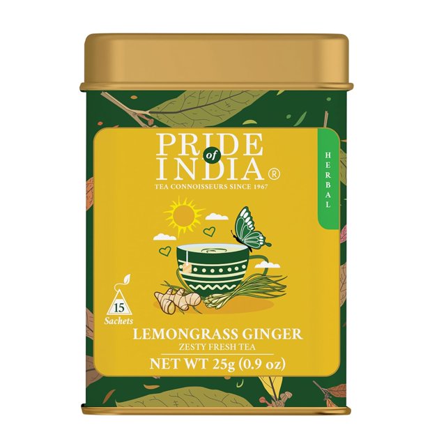 | Chai Royale Exquisite Spiced Tea 1 oz (28.3 gm) | 15 Pyramid Full Leaf Individually Wrapped Tea Bags | 100% Natural Blend of Black Tea & Spices |Bold & Spicy Flavor