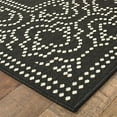 thumbnail image 2 of Oriental Weavers Marina Area Rug 1247K Black Dotted Ogee 5' 3" x 7' 6" Rectangle, 2 of 3
