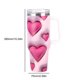 thumbnail image 2 of Vaso aislado de 40 onzas botella de agua de acero inoxidable regalos para mujeres hombres ella y él, 2 of 5