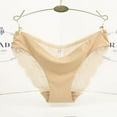 thumbnail image 3 of Women lace Panties Seamless Cotton Panty Hollow briefs Underwear Negligee Lingerie Long, 3 of 4