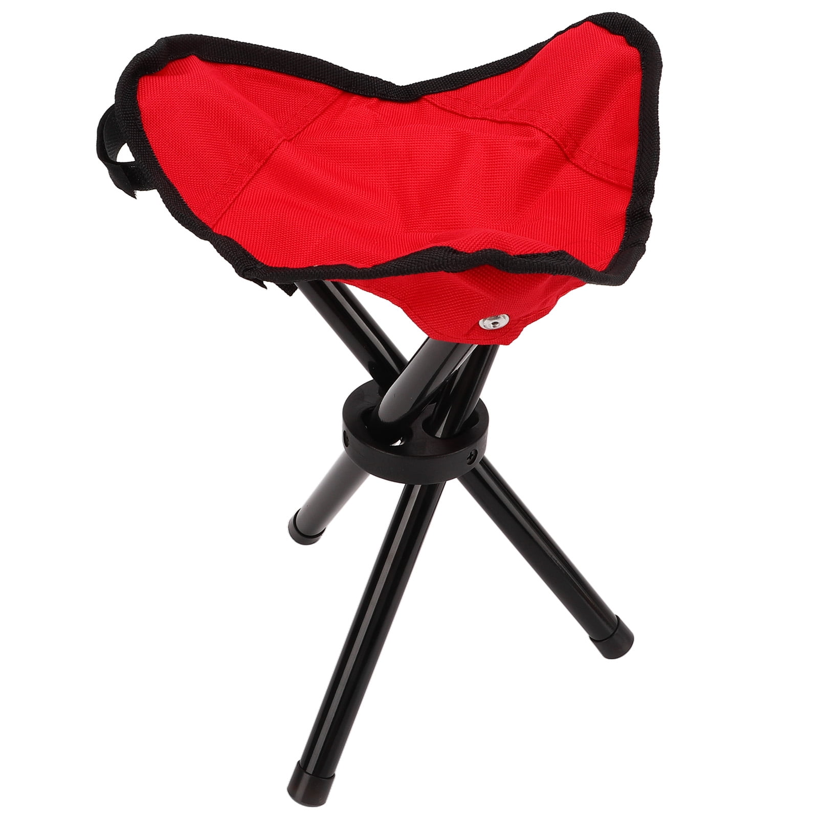 Tabouret De Camping Pliant Trépied - Tissu Oxford 600D, Acier - Léger Et Portable, Charge élevée - Pour Randonnée, Pêche, Jardin - 2
