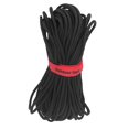 thumbnail image 3 of Cuerda de paracaídas con núcleo de 11 hebras, cuerda para acampar al aire libre para escalar, senderismo, equipo de supervivencia, color negro, 3 of 12