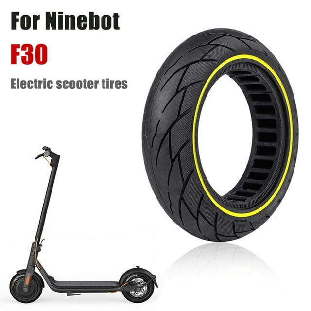 Pneu Plein pour Pièces de Tondeuse à Gazon de Trottinette Électrique Nine-Bot Segway F20/F25/F30/F40