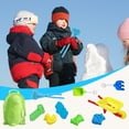 thumbnail image 4 of Kit para hacer bolas de nieve HUOGUO, juguetes de nieve de invierno para niños, 10 unidades, 4 of 5