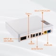 thumbnail image 4 of Fuente De Alimentación Ininterrumpida De Respaldo Batería De Respaldo De 16000 MAh Mini UPS Para Enrutador Módem Cámara USB Tipo C POE Salida De CC De Voltaje Múltiple, 4 of 7