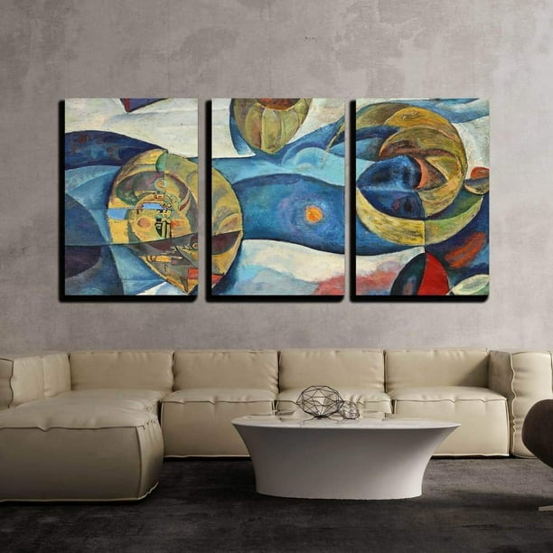 wall26 3 Piece Canvas Wall Art the Art of Abstraction Modern Home