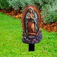 thumbnail image 1 of Estatua de María de Navidad, estacas de Navidad para patio, decoración de escena, regalo navideño, escultura de personaje, letrero para Pati, 1 of 8