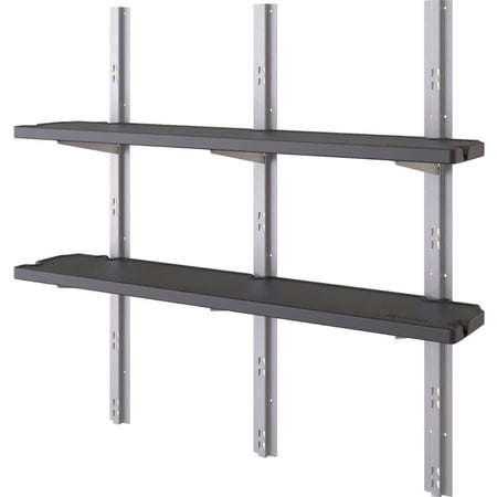 Suncast 2-Tiers, Resin Dimensions: 52.00 x 15.00 x 4.00 Inches, 5lb, Black