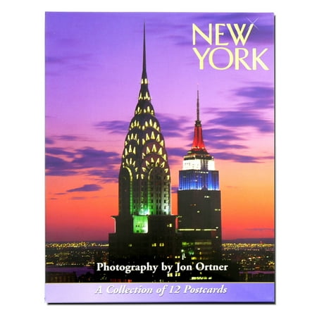 New York City Christmas Card - New York City Postcard (Set of 12 )