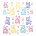 thumbnail image 6 of Yayeee Magnetic Dishwasher Cover for The Front Decoration Home Kitchen Machine Sticker Protector, Colorful Gummy Bears Pattern, 6 of 6