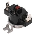 thumbnail image 4 of Lot de 2 interrupteurs de contrôle thermique manuels haute puissance en forme de U, 25 A, 250 V, pour thermostat, 4 of 4