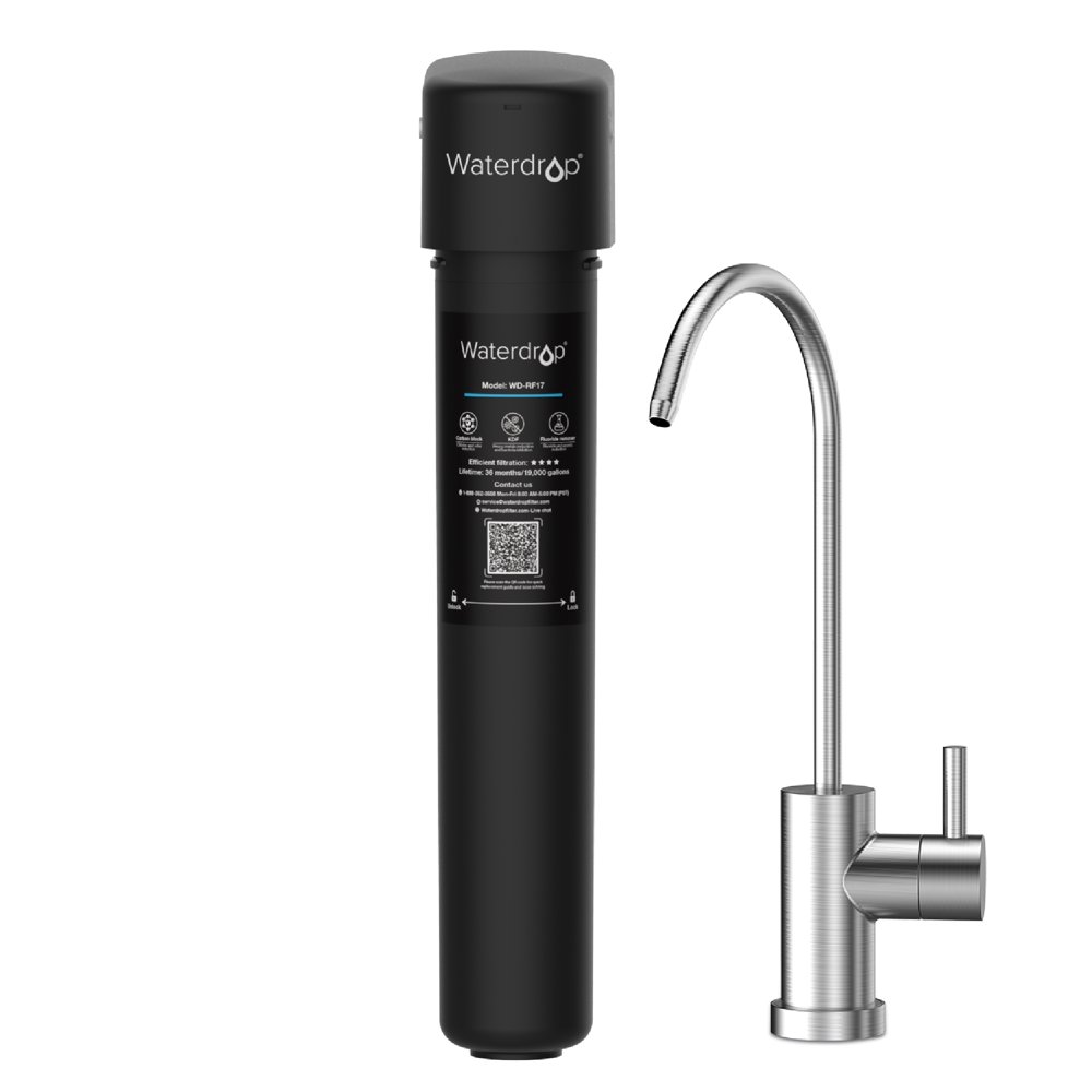 Waterdrop 17UB Under Sink Water Filter System, 3Year Ultra Long