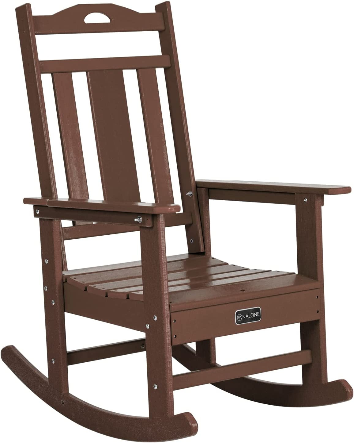 NALONE Outdoor Rocking Chair, All Weather Resistant Rocking Chair for