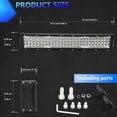 thumbnail image 3 of Mistaha Ultra-Thin 15-Inch 348W E9 LED Work Light with Five Rows for Workshops, 3 of 6
