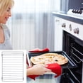 thumbnail image 4 of SHISUYAN 1Pc Telescopic Net Rack Practical Electric Oven Rack Stainless Steel Grill Mesh, 4 of 8