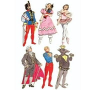 Cardboard Ornaments - Great Christmas Gift by Nutcracker Ballet Gifts
