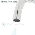 thumbnail image 5 of Ivy Freestanding Bathtub Faucet in Chrome, 5 of 11