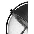 thumbnail image 5 of Lincoln Large Pendant E26 Base 60w Matte Black Finish Clear Seeded Glass, 5 of 6