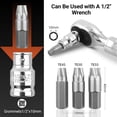 thumbnail image 3 of Mistaha 12-Piece Multi-Functional Screw Extractor Set for Damaged Screws and Bolts - Easy Removal of Rusted and Broken Hardware - 2-14mm Range - Drill-Free Solution, 3 of 6