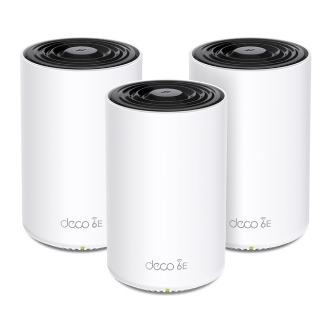 Sistema WiFi en malla TP-Link Deco AXE4900 Tribanda WiFi 6E, paquete de 3