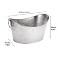 thumbnail image 2 of Tinas para bebidas de acero inoxidable, cubos grandes para bebidas, cubos para hielo para fiestas, bodas, 12L, 2 of 5