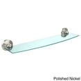 thumbnail image 3 of Prestige Monte Carlo Collection Glass Shelf - Satin Nickel / 24 Inch, 3 of 5