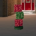 thumbnail image 2 of Northlight Lighted "Ho Ho Ho" Outdoor Christmas Sign Decoration - 39" - Warm White Lights, 2 of 5