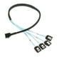 thumbnail image 4 of Cable FV SAS SFF-8643 A 4 SAS Host Cable Interno Para Apuntar Para Sólid perfke  cable de disco duro, 4 of 8