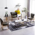 thumbnail image 2 of Nordic iron sofa combination light luxury ins wind net red clothing store beauty studio small sofa double seat My Lux Decor Round, 2 of 20