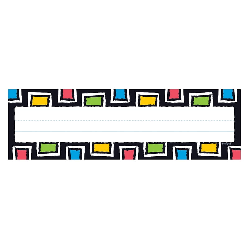 rectangles desk toppers name plates