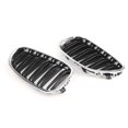 thumbnail image 2 of Car Front Bumper Hood Grill Kidney Grille for BMW 5 Series E60 2004-2010 51712155446 51712155447, 2 of 5