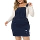 thumbnail image 1 of Vestido en general de talgrande pamujer Falcon tirantes rasgados Bolsillos Vestidos en general Azul oscuro 3X, 1 of 6
