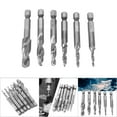 thumbnail image 3 of Hex Drill Bit, Sturdy Durable HSS Tap Drill Bit Universal 6PCS  For Machine Accessories For Industry Supplies, 3 of 7