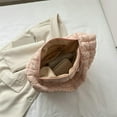 thumbnail image 4 of Kukuzhu Women Soft Quilted Shoulder Bag Lightweight Quilted Tote Bag Nylon Padded Hobo Purse Quilted Down Padding Handbag, 4 of 7