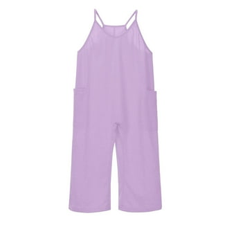 Kensie Girl Sleeveless Belted Metallic Jumpsuit, Sizes 4-16