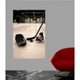 thumbnail image 2 of Wallhogs Hockey Equipment II Glossy Wall Mural, 2 of 2