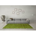 thumbnail image 3 of Ahgly Company Indoor Rectangle Oriental Green Industrial Area Rugs, 3' x 5', 3 of 4