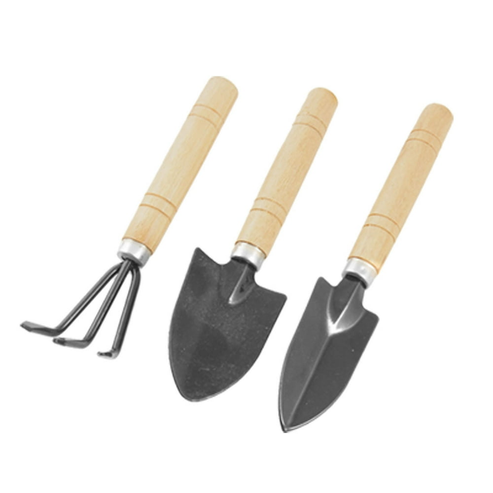 3pcs Garden Hand Tools Hand Cultivator Transplant Trowel Hand Shovel
