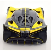 Bugatti Bolide Yellow and Carbon Gray 1/18 Diecast Model Car by Bburago