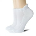 thumbnail image 2 of AWZXDE Unisex Solid Color Knit Combed Sports Running Socks Casual Short Ankle All-Season Elastic Versatile Breathable Ordinary No-Show Socks White,One Size, 2 of 5