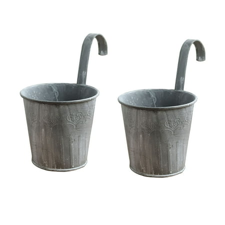 

Hook Small Flower Pot Flower Bucket Mini Balcony Flower Bucket Back to School Stickers Clearance