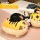 thumbnail image 5 of Juguete De Peluche De Gato Súper Suave, Animal De Peluche De Gatito Gordito Y Esponjoso, Almohada De Gato De Peluche Adorable para Niños O Decoración del Hogar (Amarillo, 19') Amarillo 19', 5 of 5
