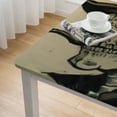 thumbnail image 4 of BANET Halloween Tablecloth Crow Tree - Square Tablecloths Stain-Wrinkle Resistant, and Washable, Decorative Polyester Table Cover for Dining Table, Banquets, Buffet Parties, and Wedding White, 4 of 7