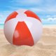 thumbnail image 4 of Pelotas de playa ArtCreativity de 25 cm, rojas y blancas, para niños de más de 3 años, 4 of 7