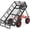 Red, variant on EastVita 1400 lbs Steel Garden Cart. Removable Sides/Heavy Duty Utility Garden Carts and Wagons/Heavy Duty Yard Dump Wagon Utility Wagon with Removable Sides