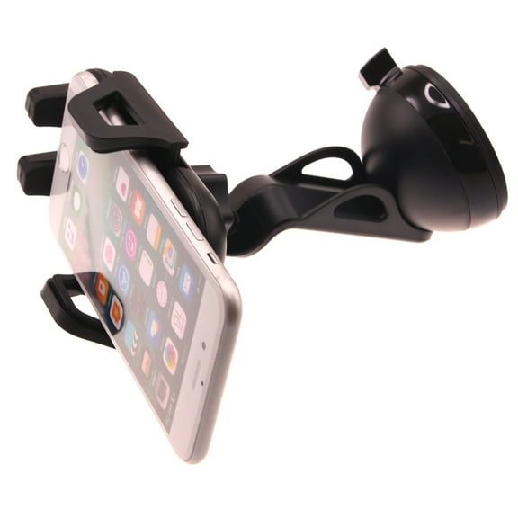 Dash Car Mount for Jitterbug Smart3 Phone - Windshield Holder Cradle Swivel Dock D7K Compatible With Lively Jitterbug Smart 3 Model