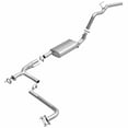 thumbnail image 1 of BRE Exhaust Exhaust System Kit 106-0065 Direct-Fit Exhaust Series Cat-Back System; Aluminized Steel; With Muffler; 2-1/4 Inch Pipe Diameter; Dual Exhaust With Single Exit; Rear Exit; Without Tips, 1 of 6