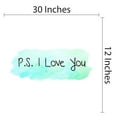 thumbnail image 4 of Love Wall Decals for Care Taker Daycare - I Love You Love DIY & Creativity Boy Girl Bedroom Wall Sticker - Size: 30 In x 12 In, 4 of 5