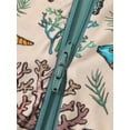 thumbnail image 5 of ATAIKU 3-24M Newborn Baby Zipper Footless Pajamas Bamboo Long Sleeve Footed Sleepers Sleep 'N Play for Infant Toddler Boys - Ocean World, 5 of 7