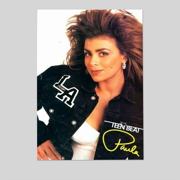 Music Poster - Paula Abdul Poster- Retro Style - Size 24x36 - Postora